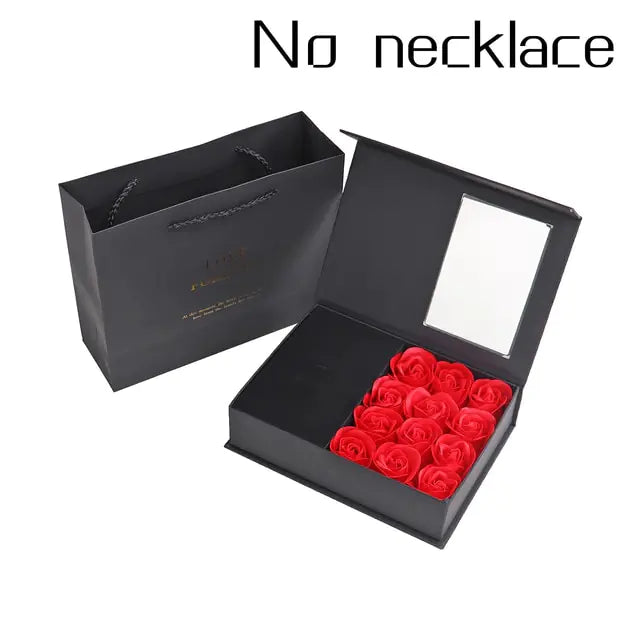 Geschenkbox mit Rosenseife