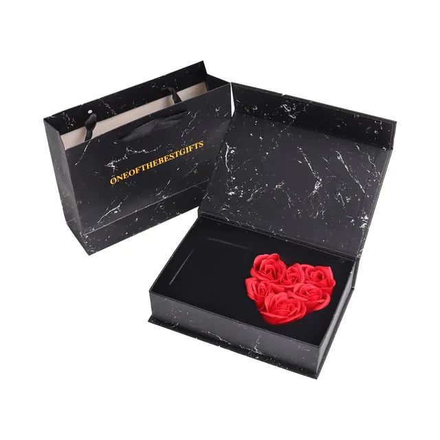 Geschenkbox mit Rosenseife