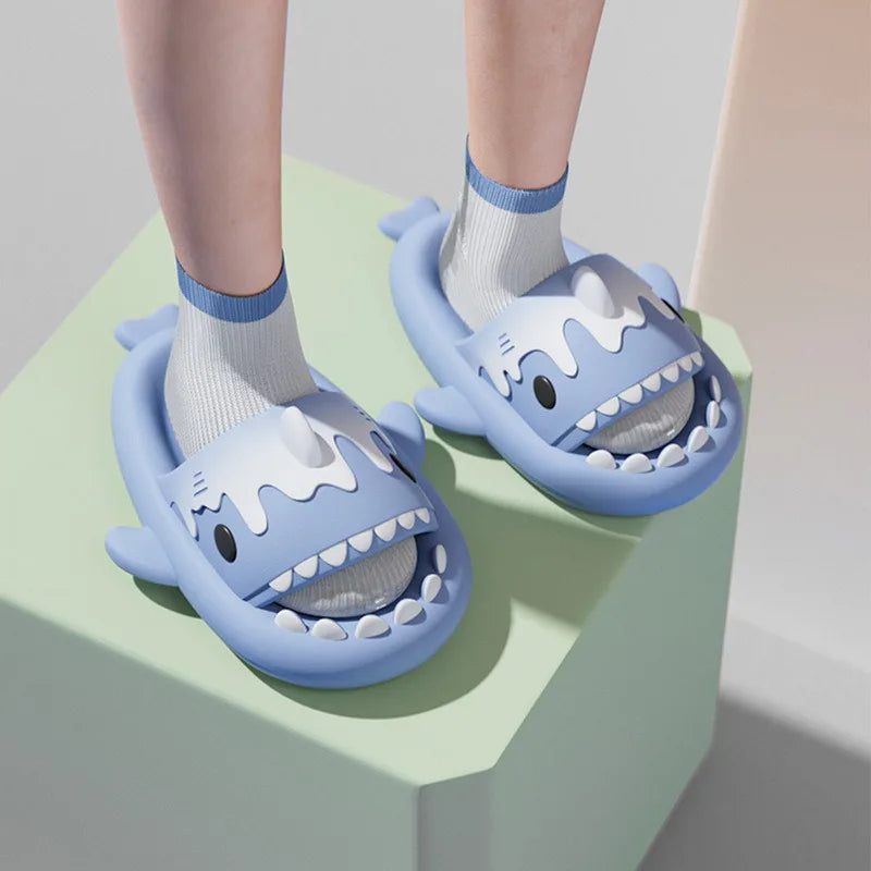 Ice Cream Shark Slippers for Women