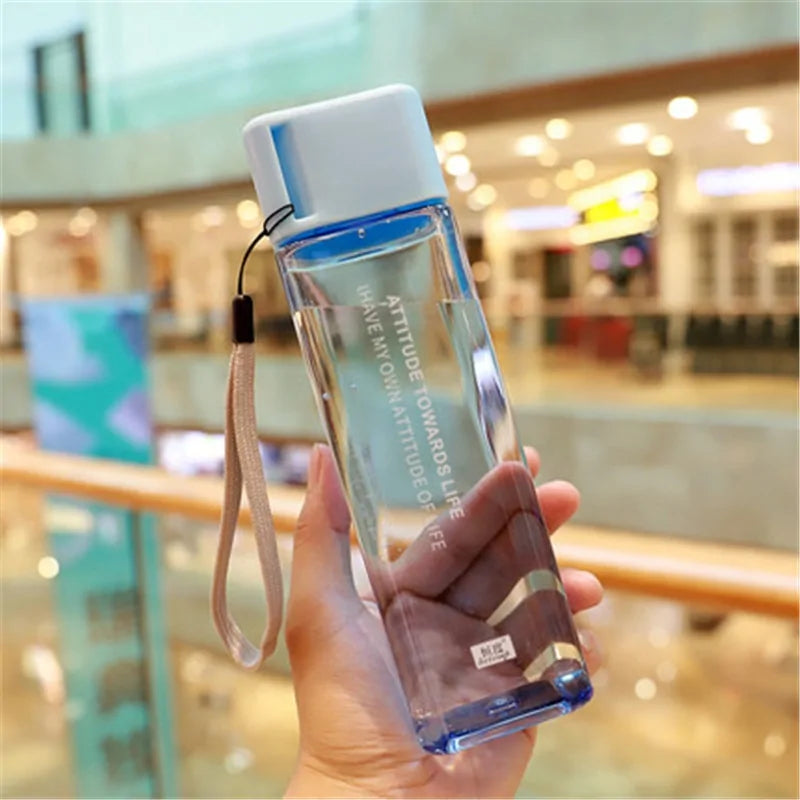 Frosted Square Water Bottle