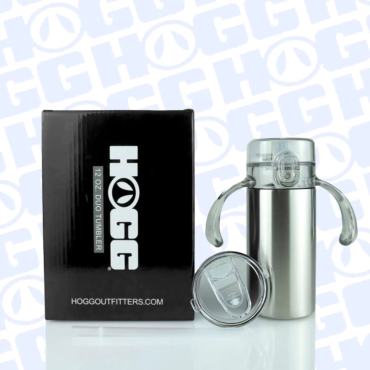 12oz SUBLIMATABLE CLEAR DUO TUMBLER