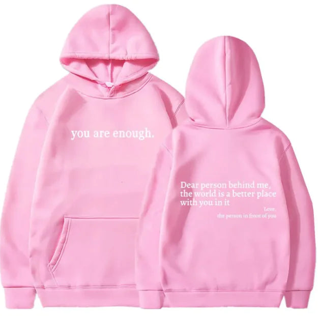 Dames geborstelde hoody met effen letters