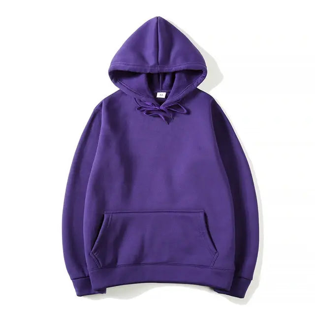 Oversized effen hoodie