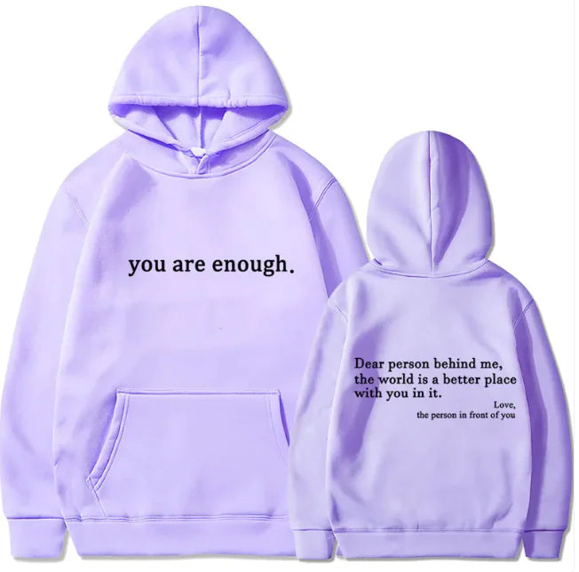 Dames geborstelde hoody met effen letters