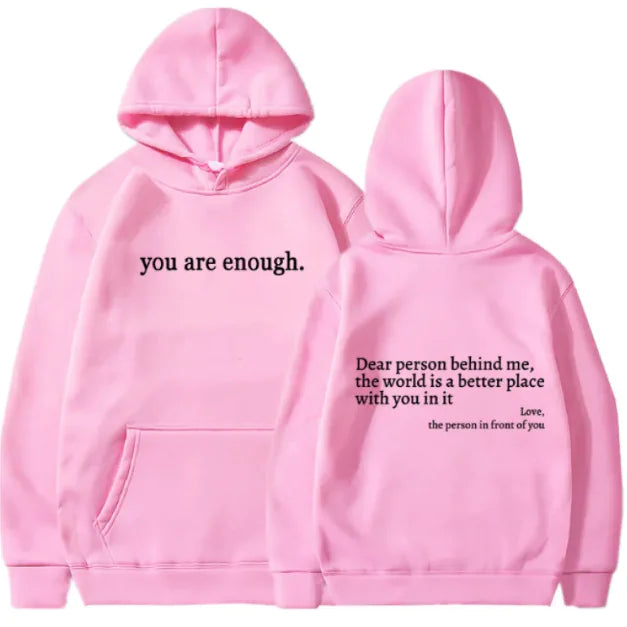 Dames geborstelde hoody met effen letters