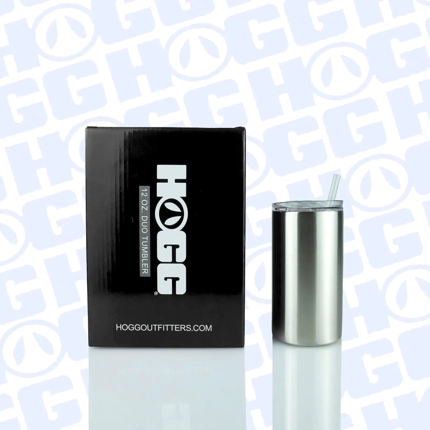 12oz SUBLIMATABLE CLEAR DUO TUMBLER