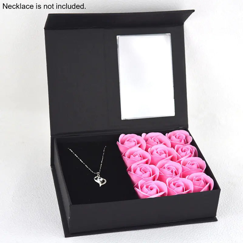 Geschenkbox mit Rosenseife