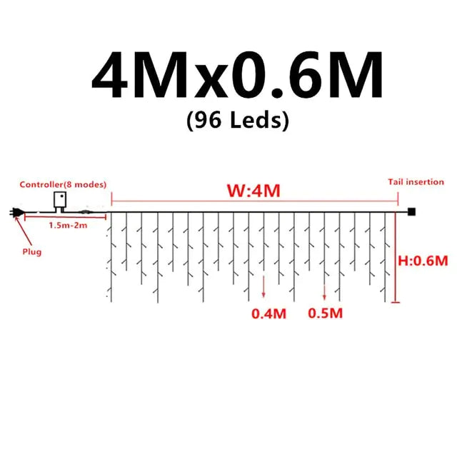 Christmas LED String Lights