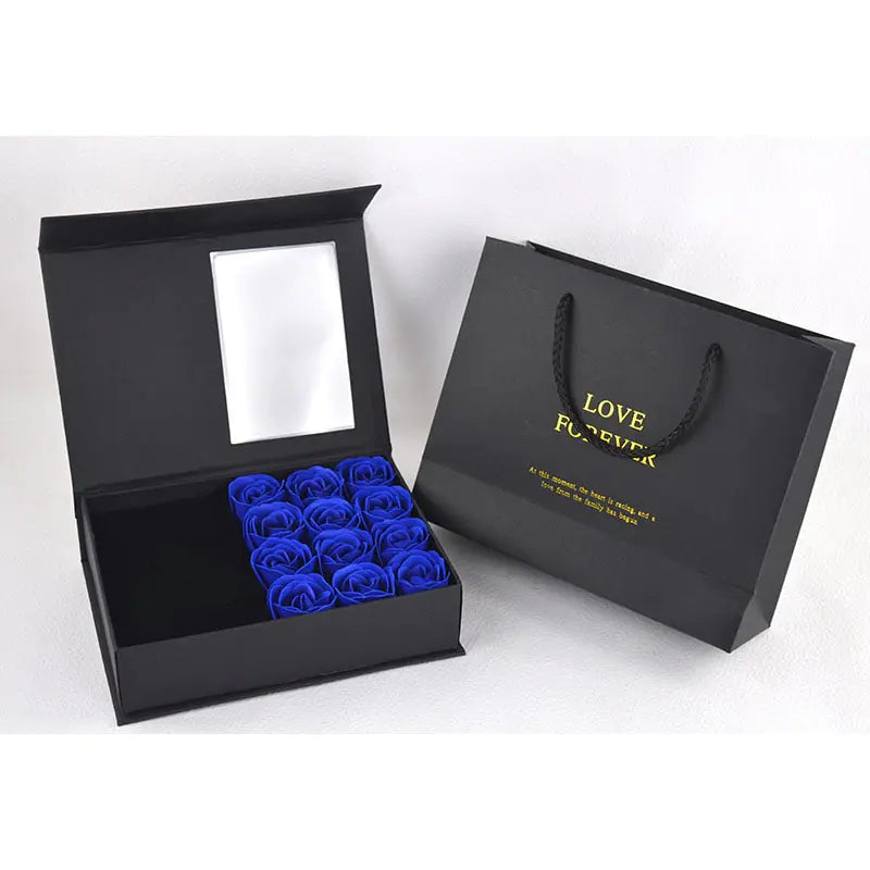 Geschenkbox mit Rosenseife