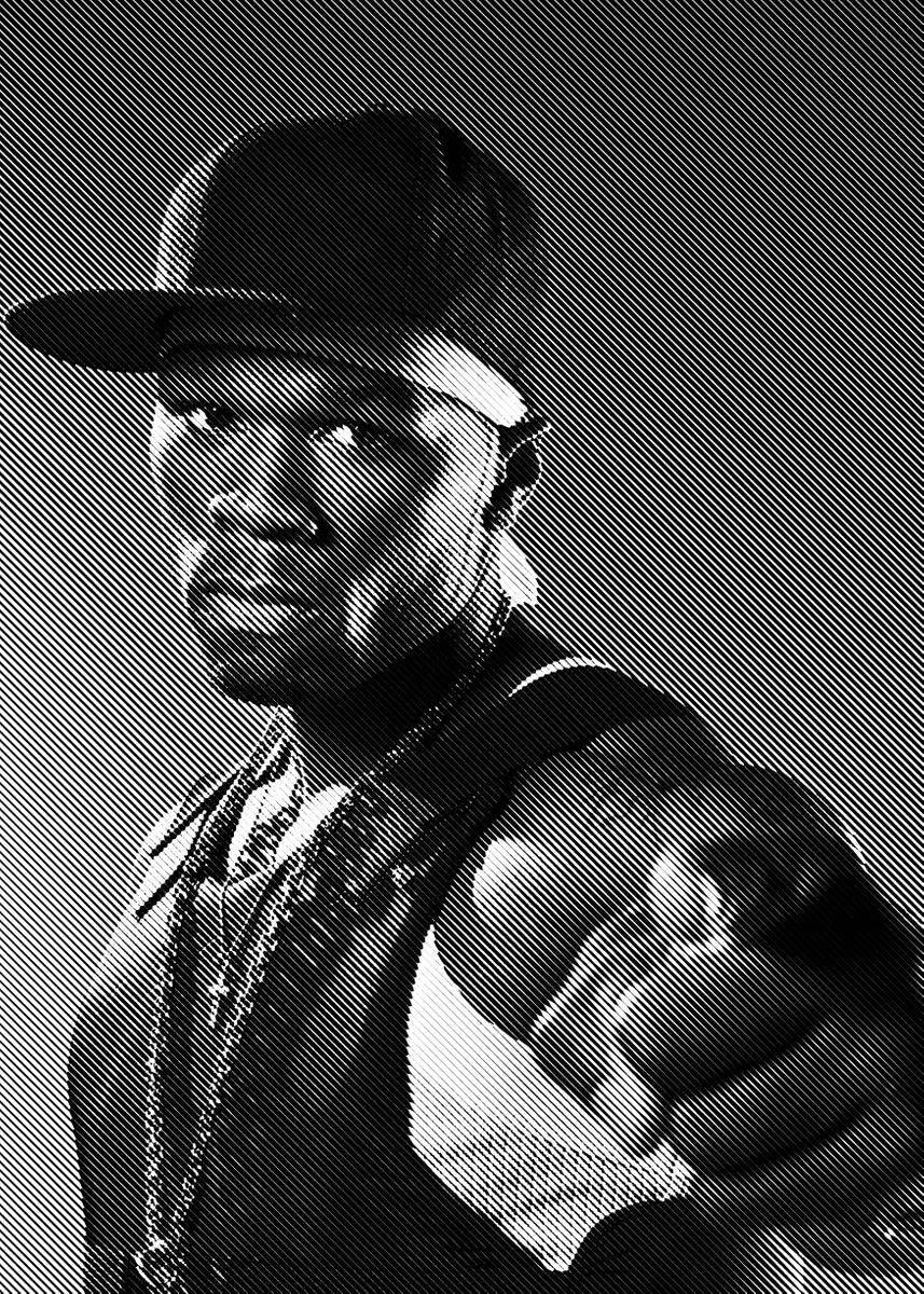 American Hip-hop Rap Musician 50 Cent Singer Portrait Canvas Painting Wall Art Picture Aesthetic Room Home Decoration Fans Gift