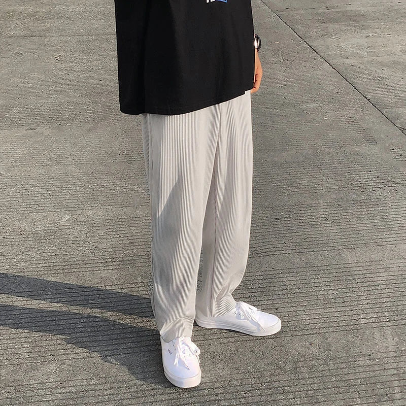 2021 Geplooide Rechte Broek