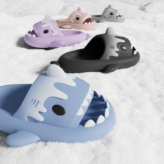 Ice Cream Shark Slippers for Women
