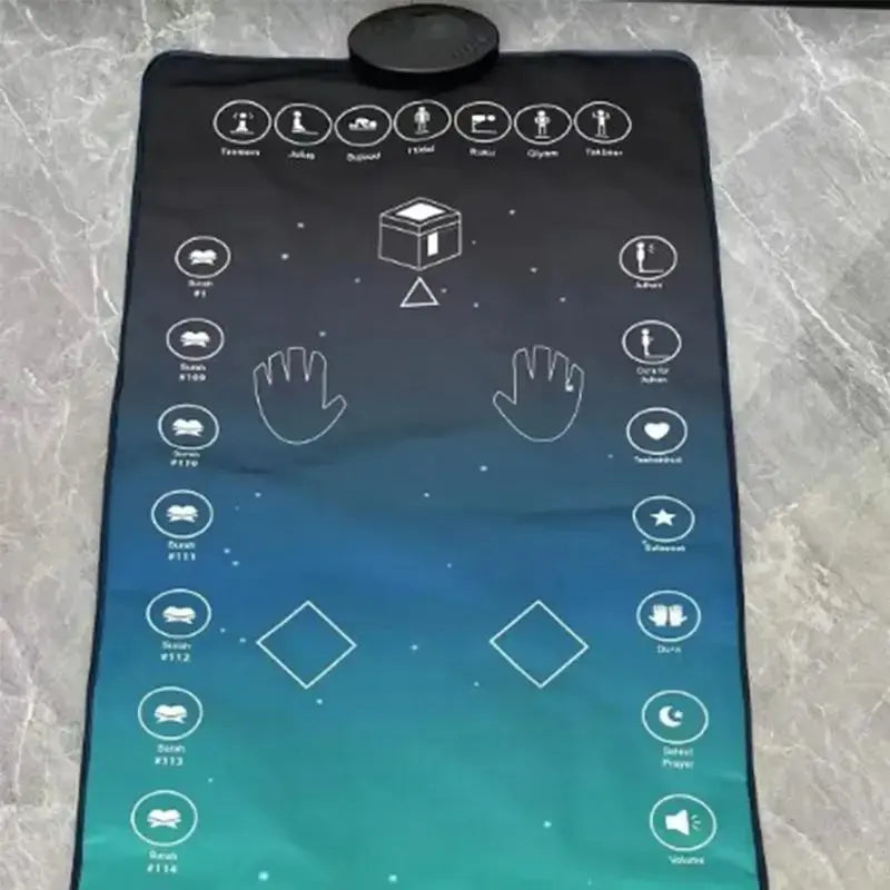 Electronic Carpet LED Guidance Islam Prayer Mat