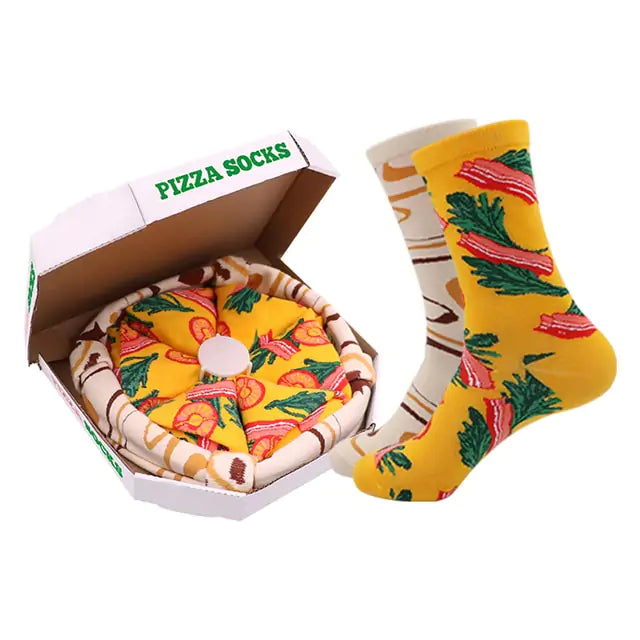 Leuke gepersonaliseerde pizzasokken