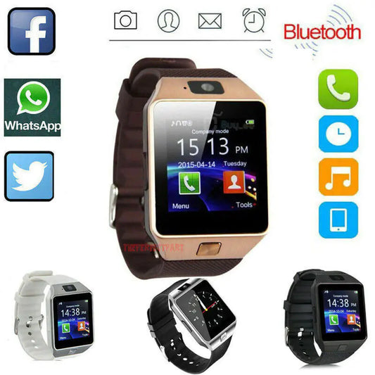 Bluetooth Smart Watch met Camera Waterdichte Phone Mate voor Android Samsung iPhone