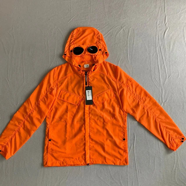 Manteau à Capuche à Manches sulfpour Homme, Coupe-vent Chaud avec Poches et Fermeture Éclair
