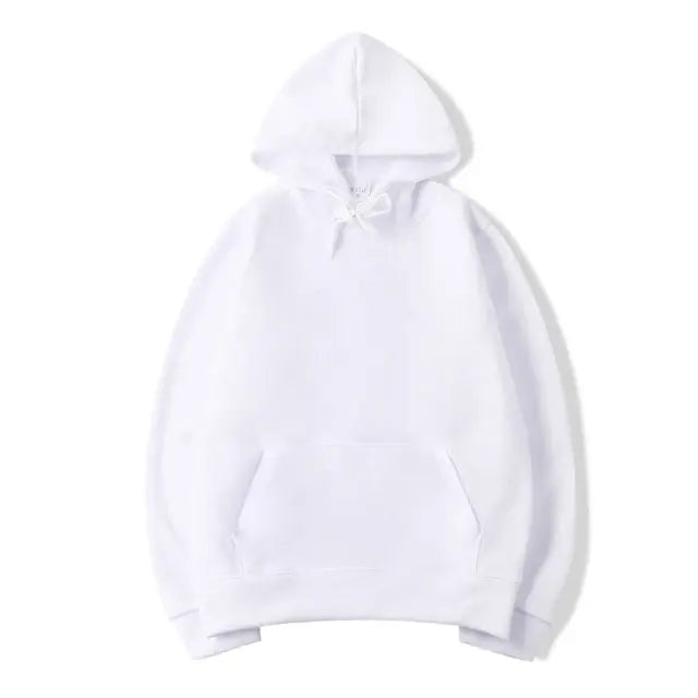 Oversized effen hoodie