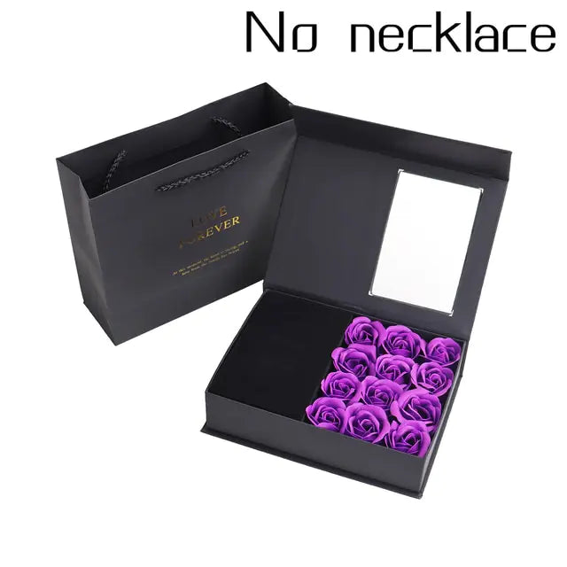 Geschenkbox mit Rosenseife