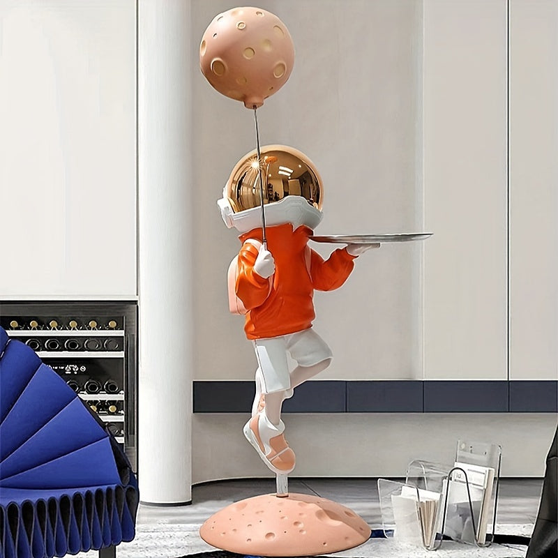 Space Astronaut Cartoon Furniture Decorative Piece for Living Room, Entryway TV Cabinet - Premium Home Decoration