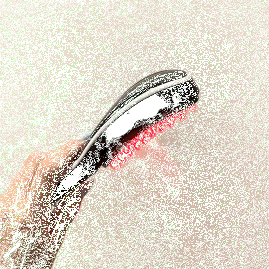 Lichttherapie-Bürste