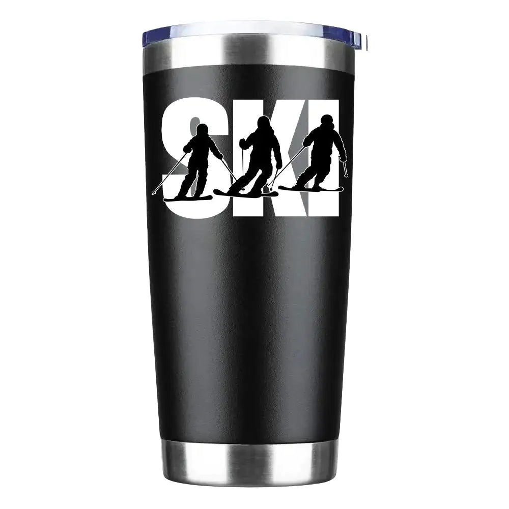 Ski 20oz Insulated Vacuum Sealed Tumbler
