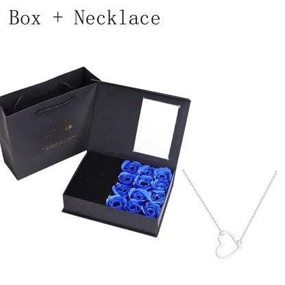 Geschenkbox mit Rosenseife