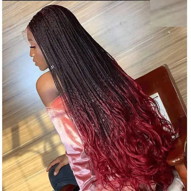 Franse Krul Vlecht Synthetisch Haar