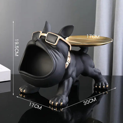 Cool French Bulldog Statue Storage