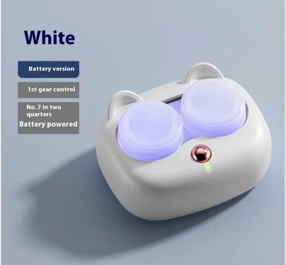 Women's Portable 3-Speed Ultrasonic Glasses Cleaner Case – Invisible & Multifunctional