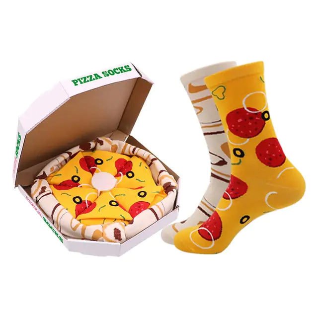 Leuke gepersonaliseerde pizzasokken