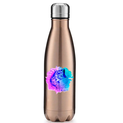 Watercolor Fishing' Stainless Steel Water Bottle