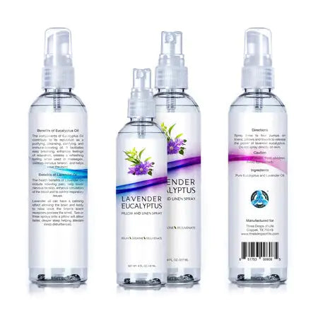 Lavendel Eucalyptus Kussen en Linnen Spray