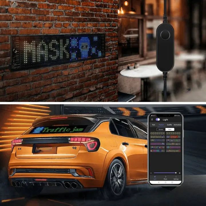 LED-Textanimationsanzeige