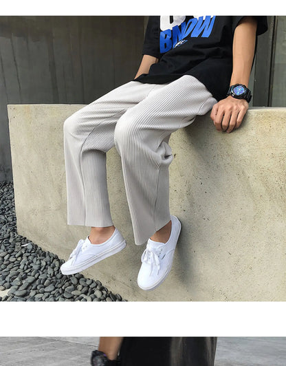 2021 Geplooide Rechte Broek
