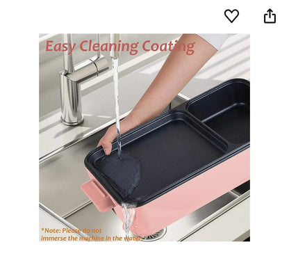 Hotpot met grill voor biefstuk