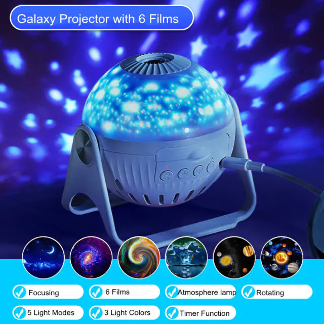 Galaxy Projector Nachtlampjes