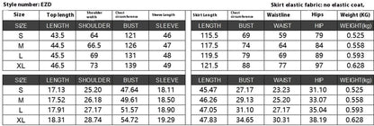 Women's V-Neck Vest & Skirt Sweater Set