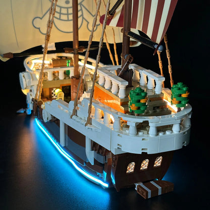 LYBMTWF LED Lighting Kit Compatible with Lego 75639 Pirate Ship Model (NOT Include The Model Bricks)