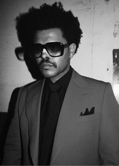 Famous Rapper LIL BABY/Drake/the Weekend Black and White Posters Canvas Painting and Prints Wall Art Picture for Room Home Decor