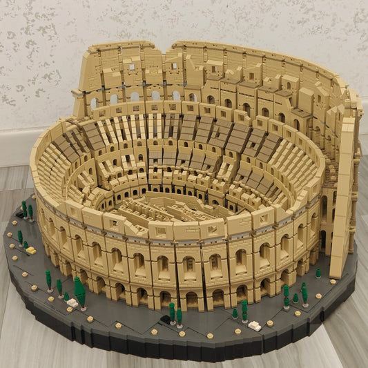 IN STOCK 9036Pcs 86000 Architecture City The Italy Roman Colosseum Model Building Blocks 10276 Bricks Kids Toys Christmas Gifts