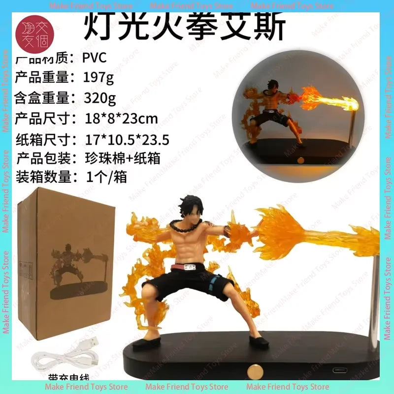 Rechargeable Dragon Ball Gogeta Lamp Gogeta Ligh Son Goku Light Lamp Model Kakarotto Kamehameha Wave Magnetic Ornament Anime