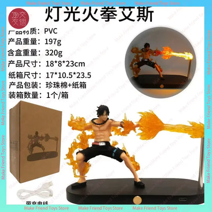Rechargeable Dragon Ball Gogeta Lamp Gogeta Ligh Son Goku Light Lamp Model Kakarotto Kamehameha Wave Magnetic Ornament Anime