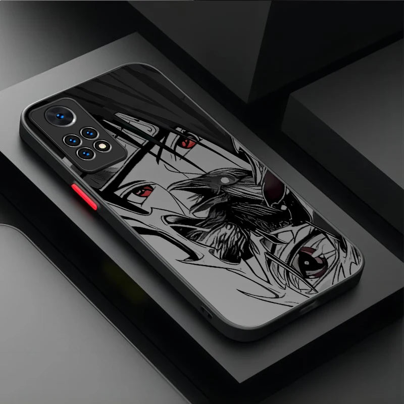 Anime N-NARUTOS Uchiha Itachi Sasuke Case For Xiaomi Redmi Note 13 14 12 11 Pro Plus 5G 12S 11S 10S 10 9 Redmi 14C 13C 12C 12 4G