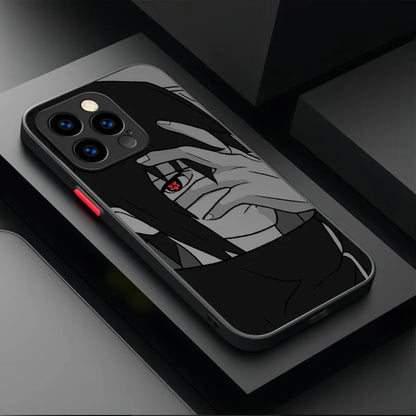 Phone Case For iPhone 17 Air 15 16E 16 14 13 12 11 Pro Max XR 7 8 Plus SE 2020 N-NARUTOS Uchiha Sasuke Itachi Cool Back Cover