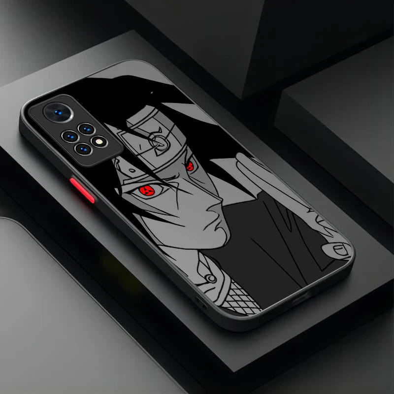 Anime N-NARUTOS Uchiha Itachi Sasuke Case For Xiaomi Redmi Note 13 14 12 11 Pro Plus 5G 12S 11S 10S 10 9 Redmi 14C 13C 12C 12 4G