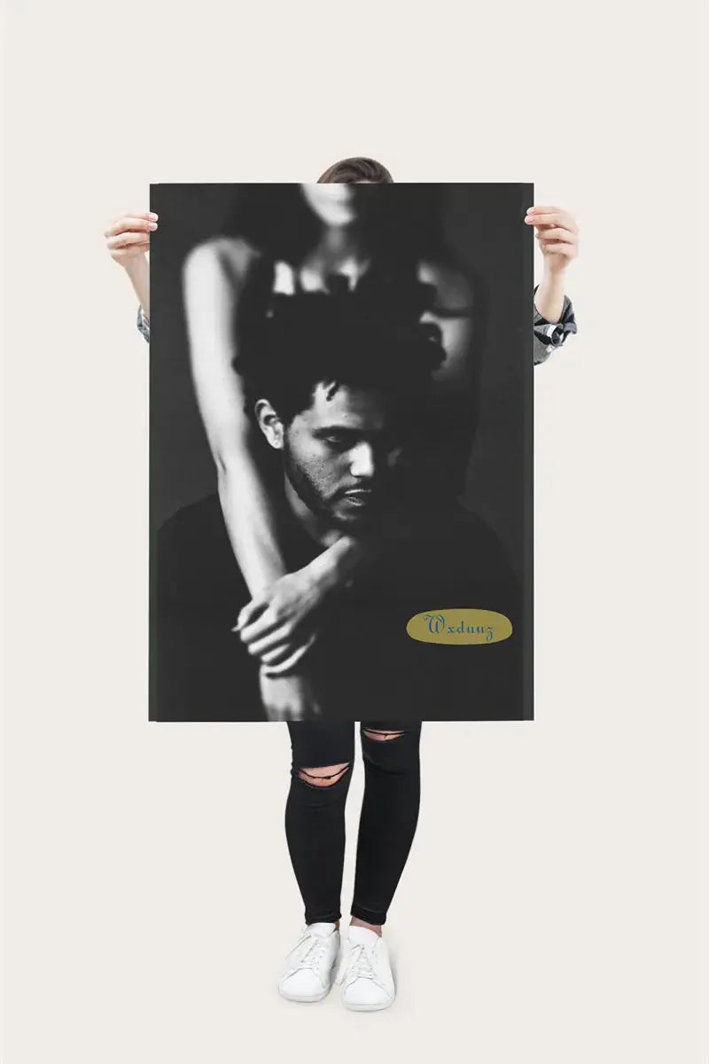 The Weeknd Poster Music Album Pop Rap Hip Hop Singer Life Photos Room Living Canvas Painting Print Wall Art Home Decor Pictures