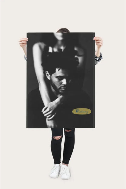 The Weeknd Poster Music Album Pop Rap Hip Hop Singer Life Photos Room Living Canvas Painting Print Wall Art Home Decor Pictures
