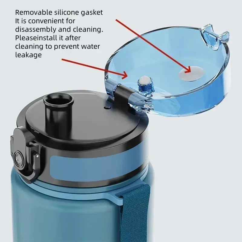 650ML Demon Slayer Kamado Tanjirou Water Bottle Kamado Nezuko Kochou Shinobu Fitness Drink Bottle Kettle Travel Office Jugs