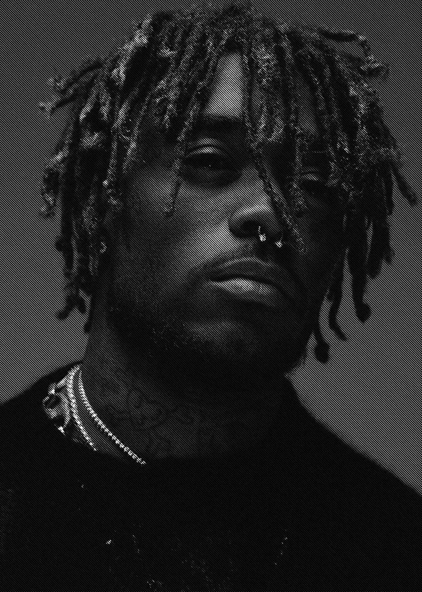 Famous Rapper LIL BABY/Drake/the Weekend Black and White Posters Canvas Painting and Prints Wall Art Picture for Room Home Decor