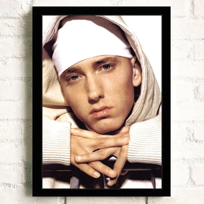 Super Rapper Eminems Posters and Prints Great Rap Singer Canvas Painting Music Star Wall Art Picture for Bedroom Home Decor